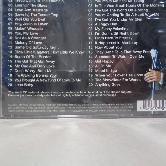 THE WORLD OF FRANK SINATRA / New CD / 2 Disc Set / 40 Tracks - Songs - Picture 5 of 16